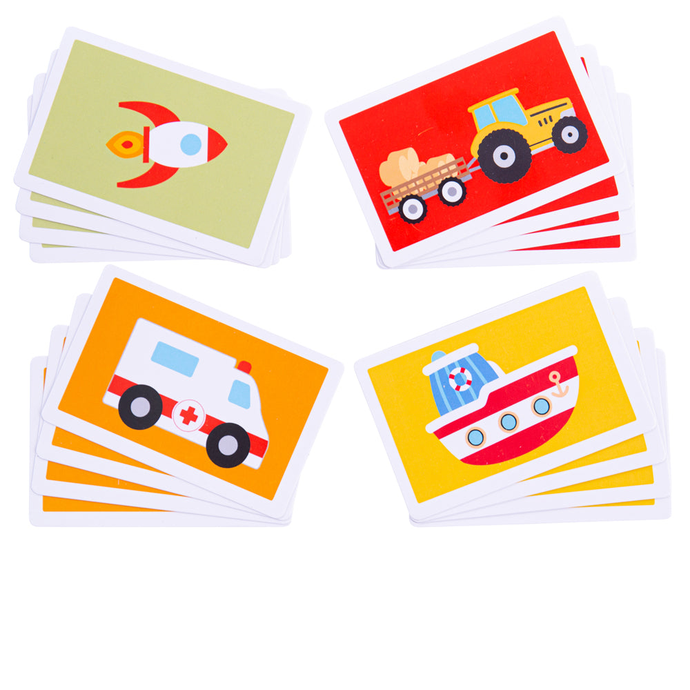 Transport Snap Card Game