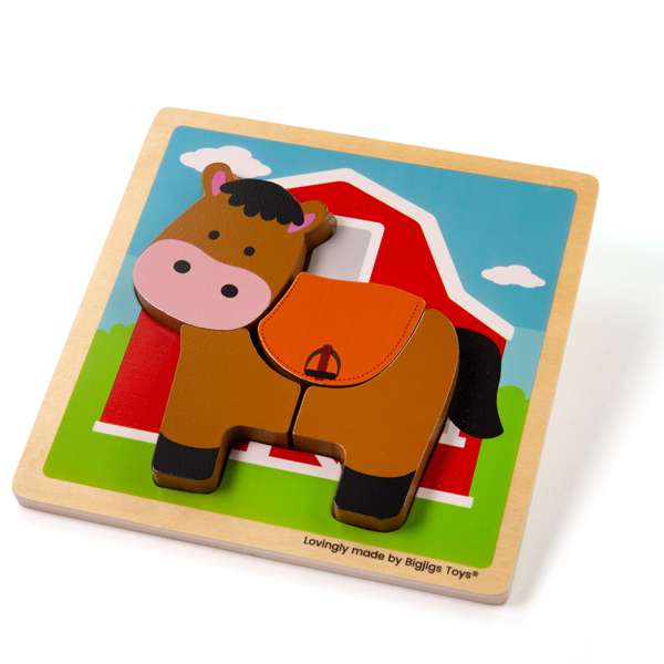 Chunky Lift-out Horse Puzzle