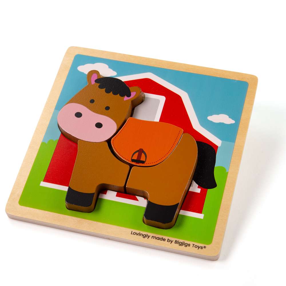 Chunky Lift-out Horse Puzzle
