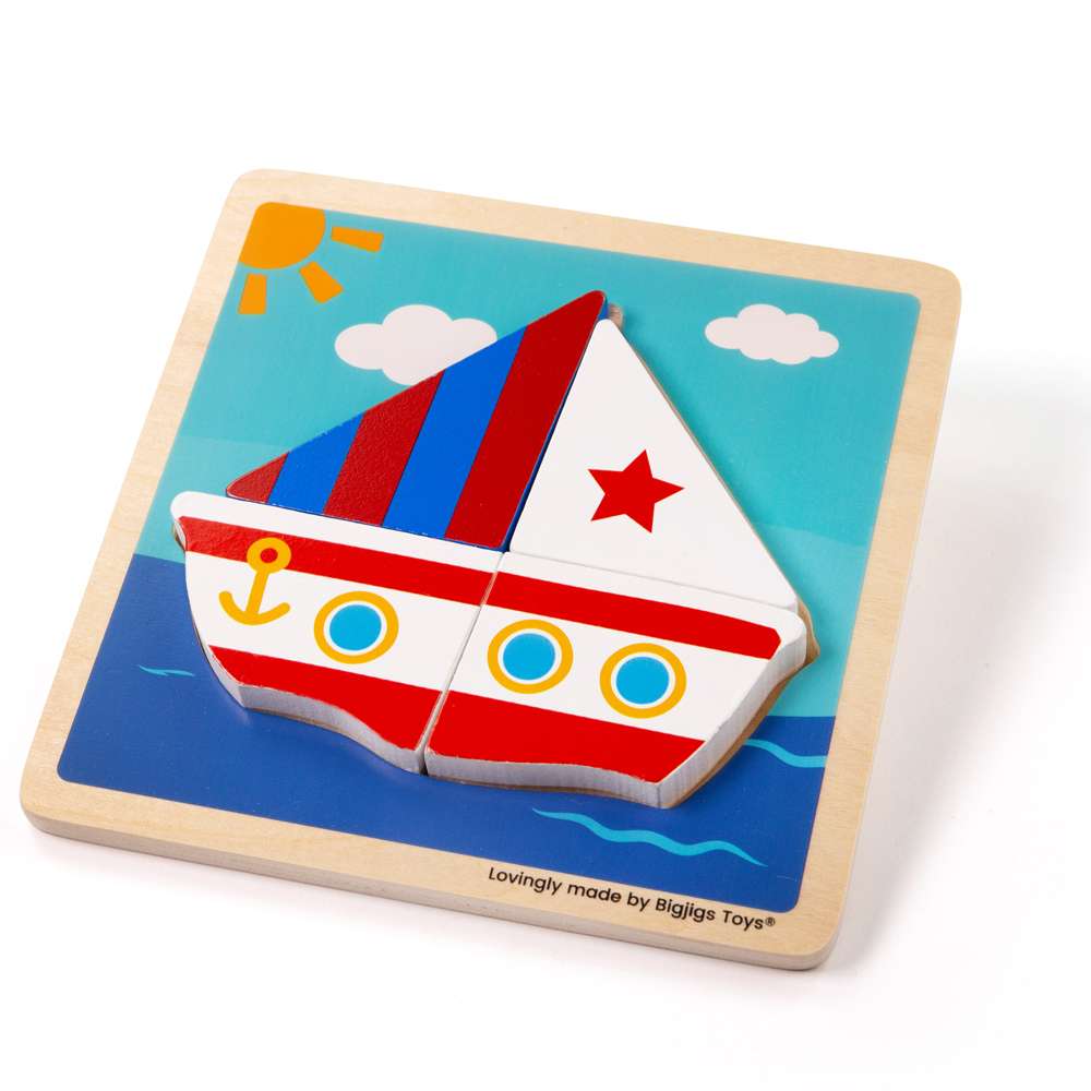 Chunky Lift-out Boat Puzzle