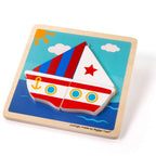 Chunky Lift-out Boat Puzzle