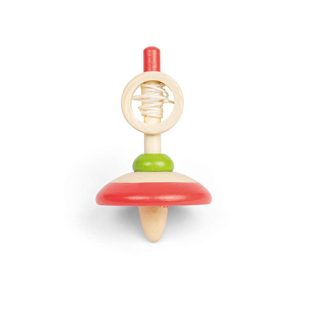 Red Green Spinning Tops