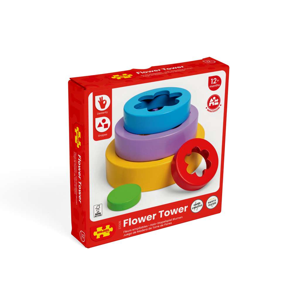 Flower Tower Stacking