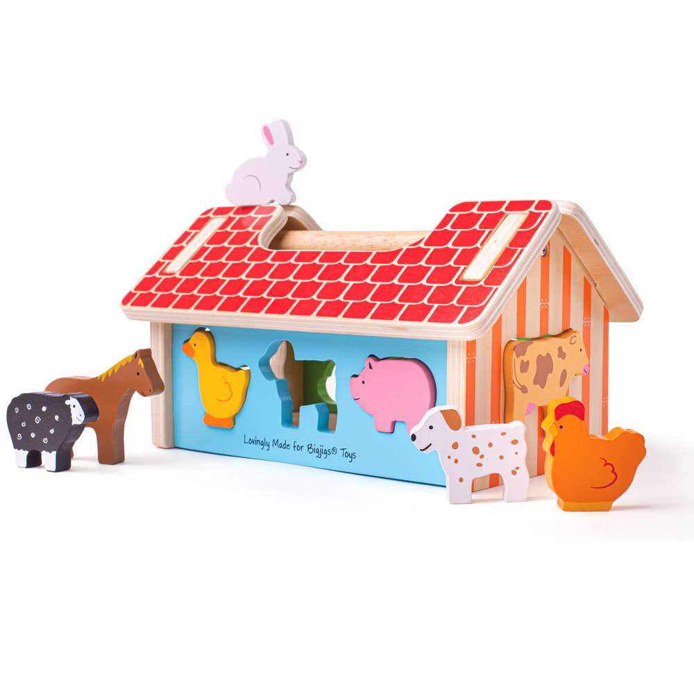 Farmhouse Shape Sorter