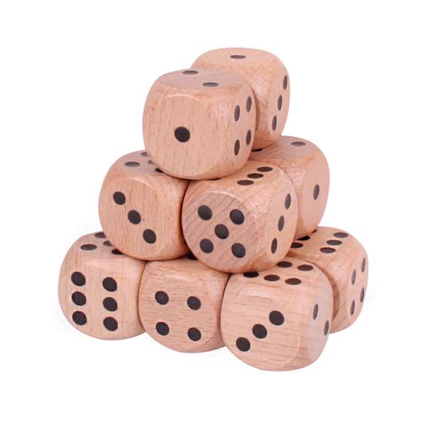 Giant Wooden Dice
