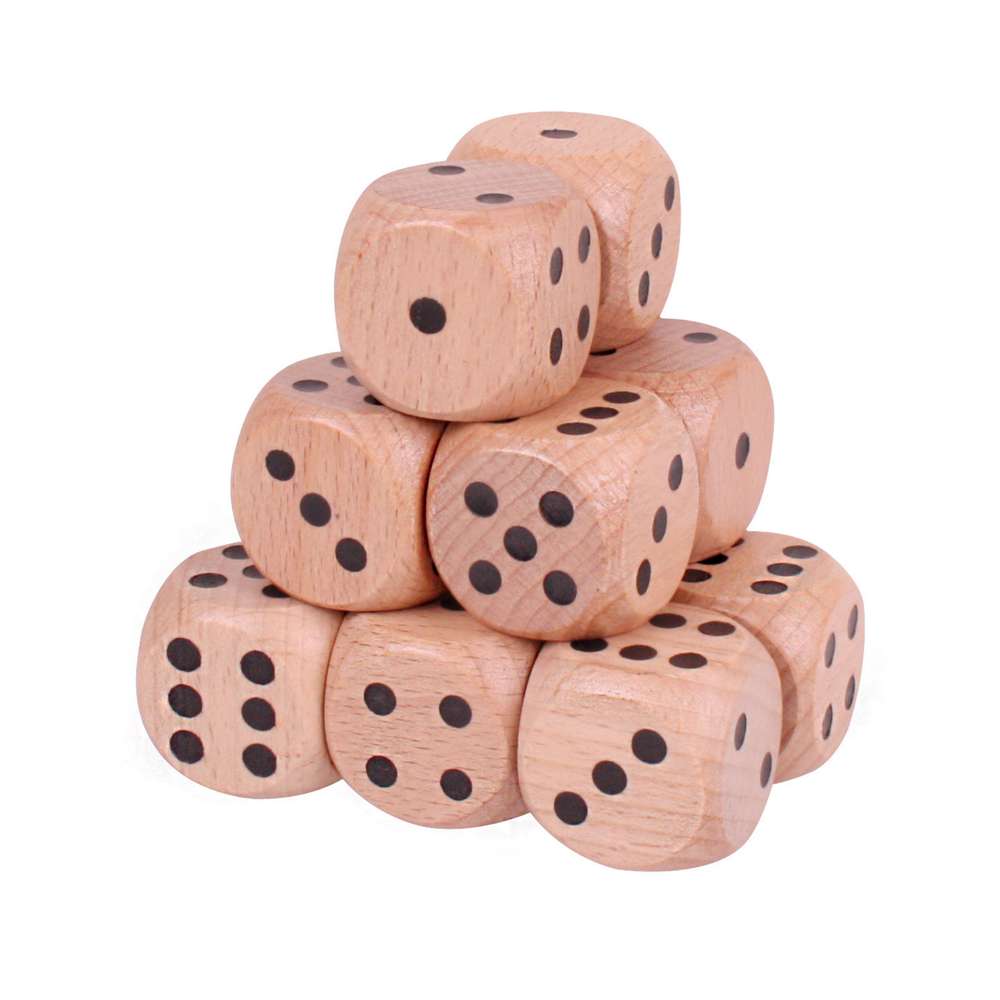 Giant Wooden Dice