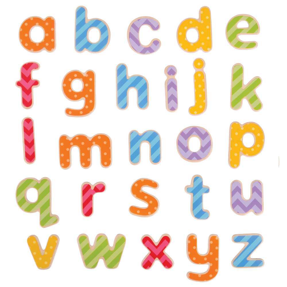 Magnetic Lowercase Letters