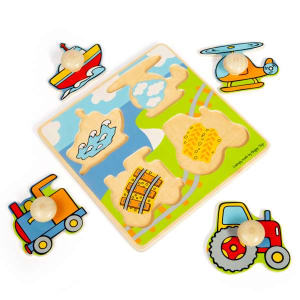 Transport Peg Puzzle
