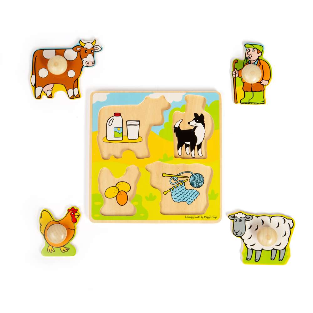 Farm Peg Puzzle