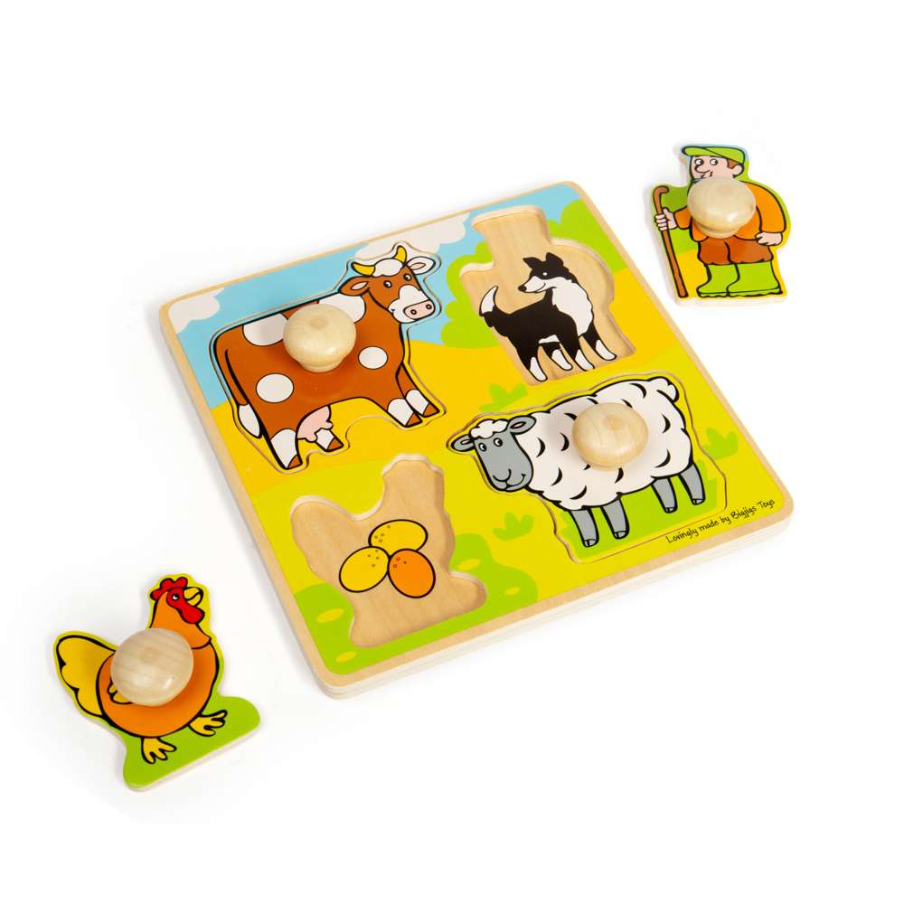 Farm Peg Puzzle