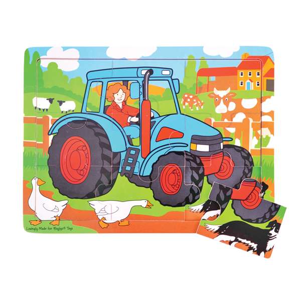 Tractor Shape Puzzle
