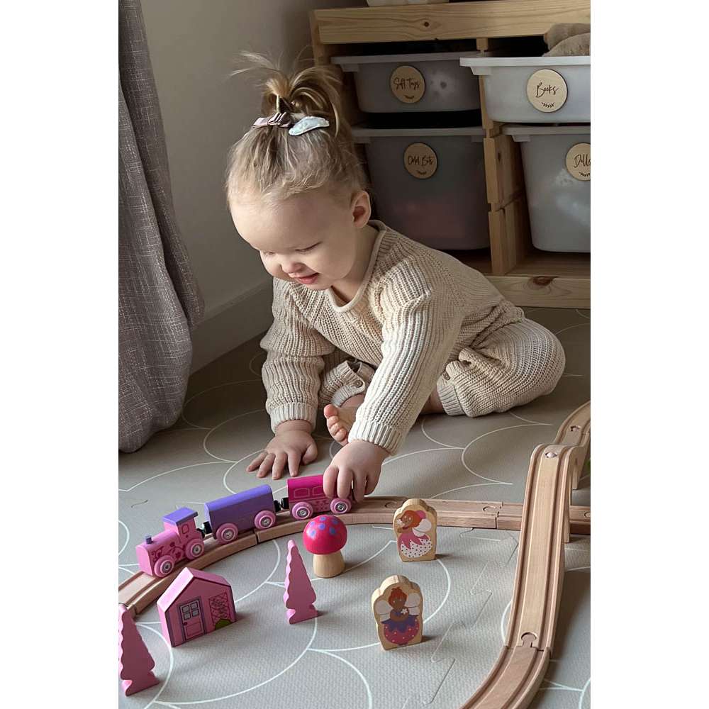 Fairy Pink Train Set