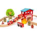 Fire Rescue Train Set