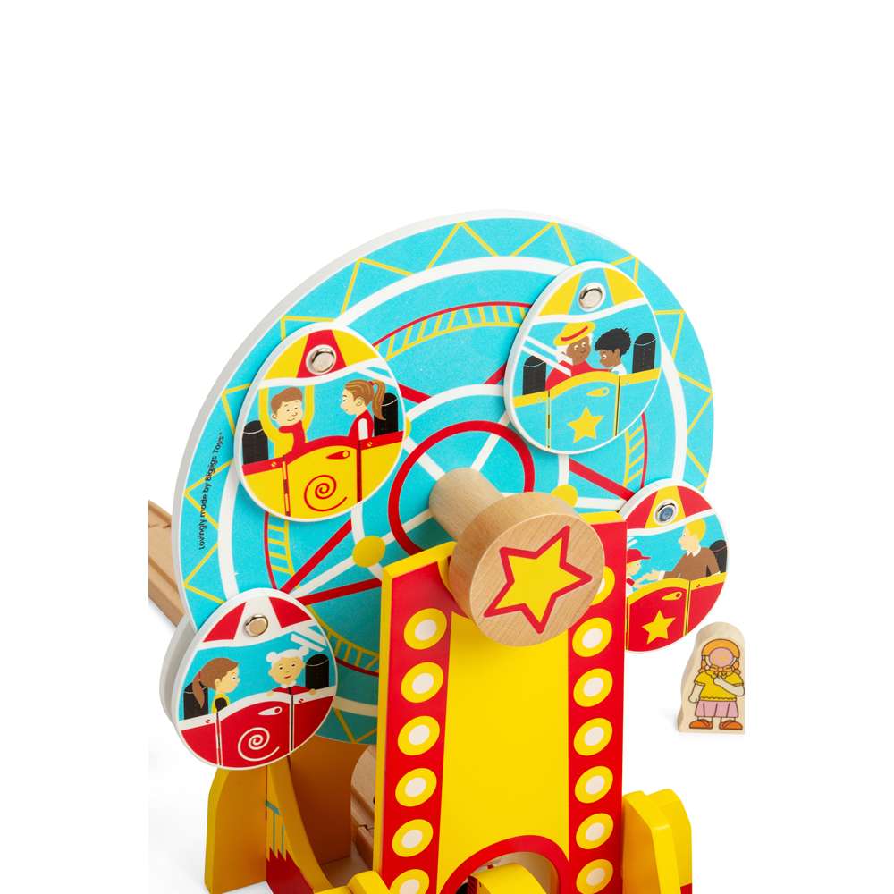 Ferris Wheel Train Tunnel