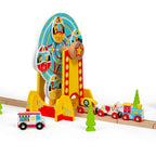 Ferris Wheel Train Tunnel
