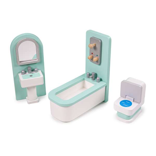 Bathroom Dollhouse Set